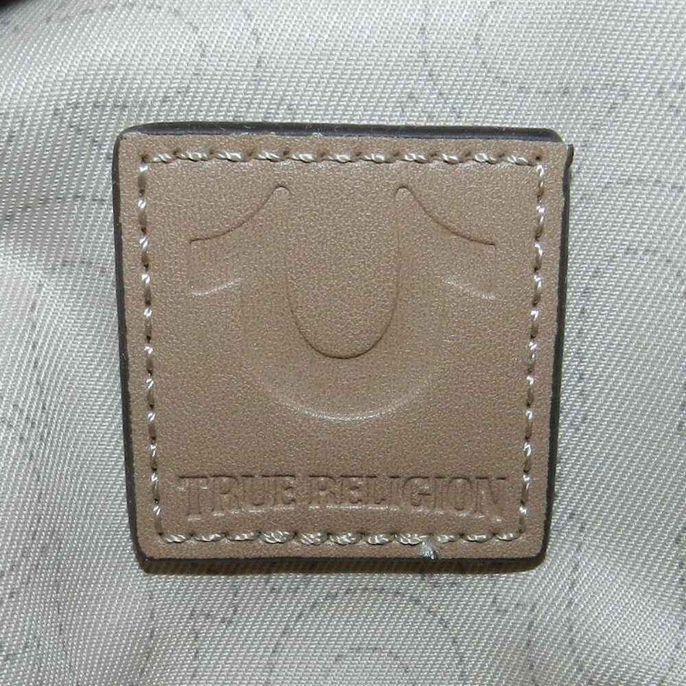 True Religion Stitched Horseshoe Sling Bag light Blue NWT! - Picture 11 of 16